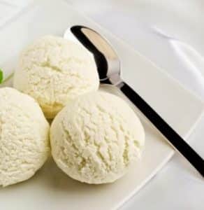 receta de helado de chirimoya con mango