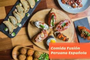 comida fusion peruana española